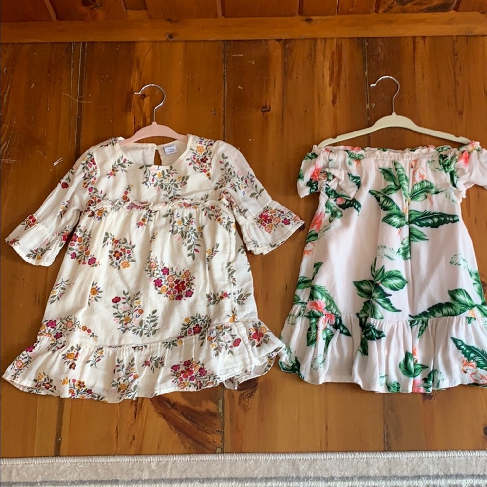 Floral Print Dresses Size 18-24 Mos